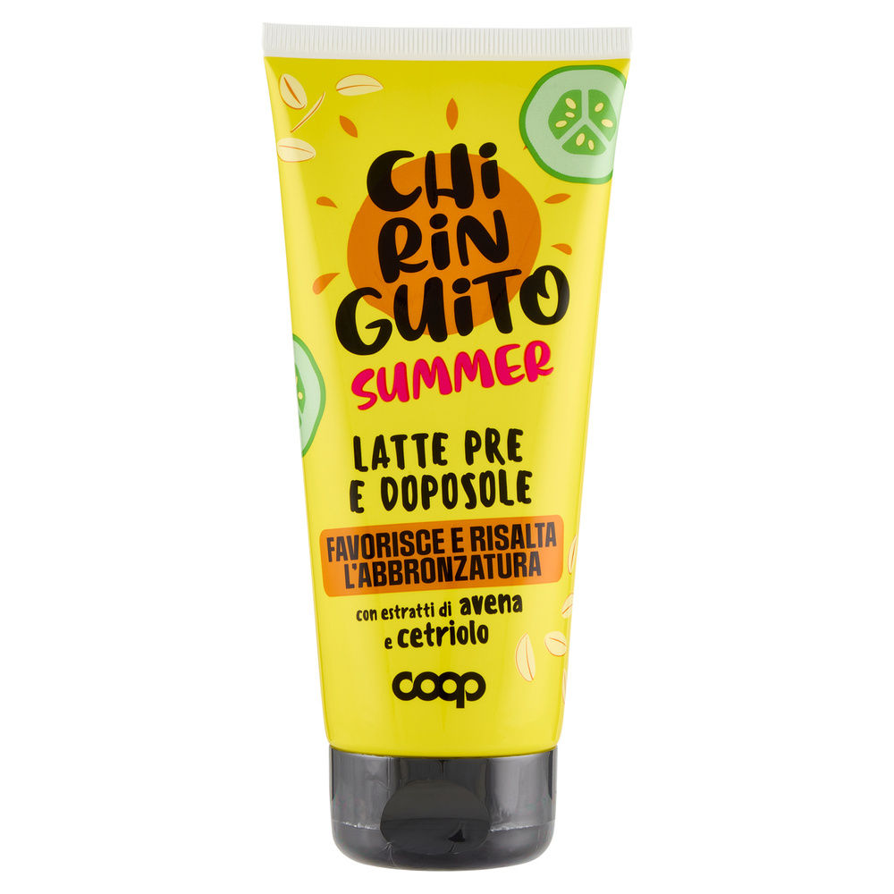 LATTE PROLUNGATORE DI ABBRONZATURA CHIRINGUITO SUMMER ML 200 - 0
