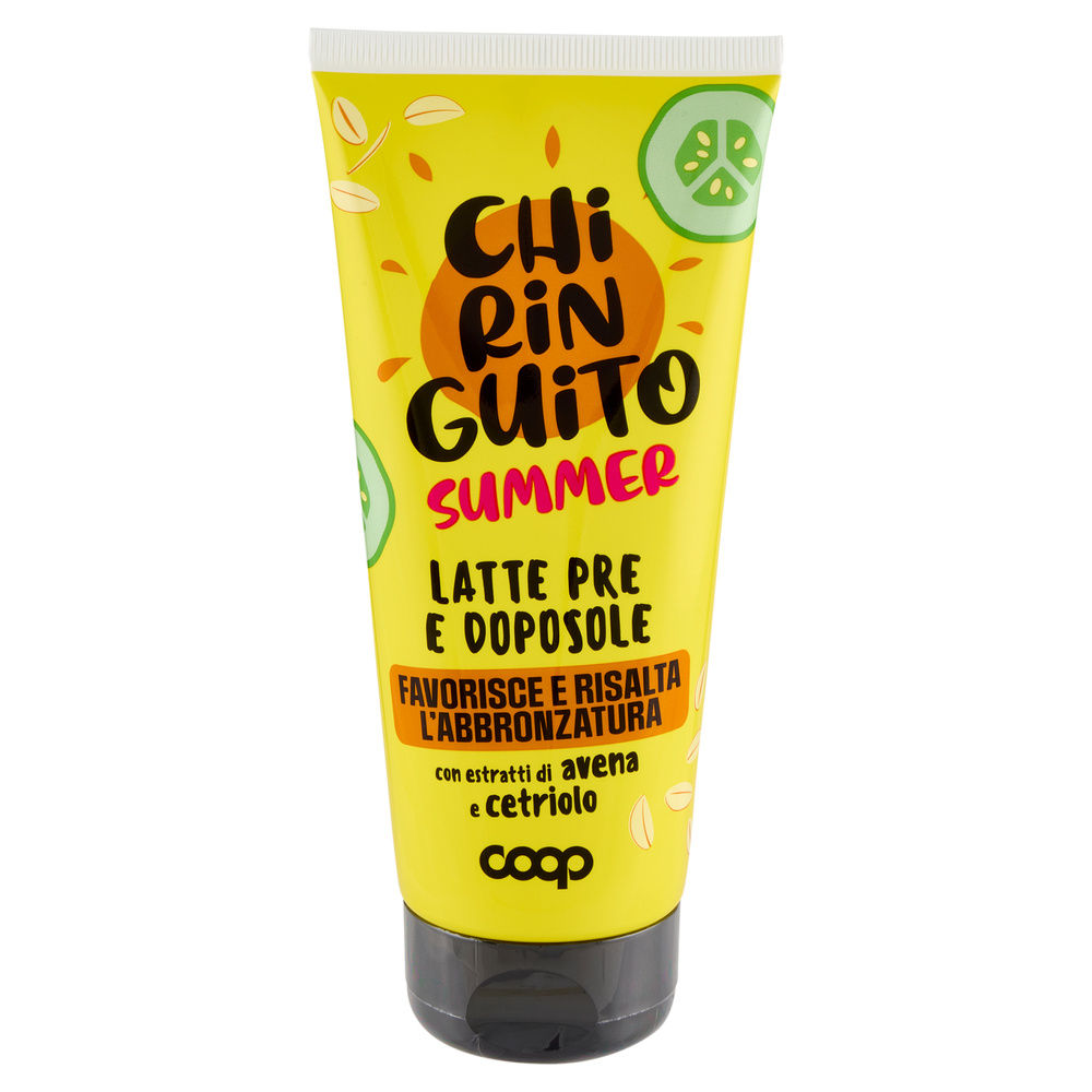 LATTE PROLUNGATORE DI ABBRONZATURA CHIRINGUITO SUMMER ML 200 - 1