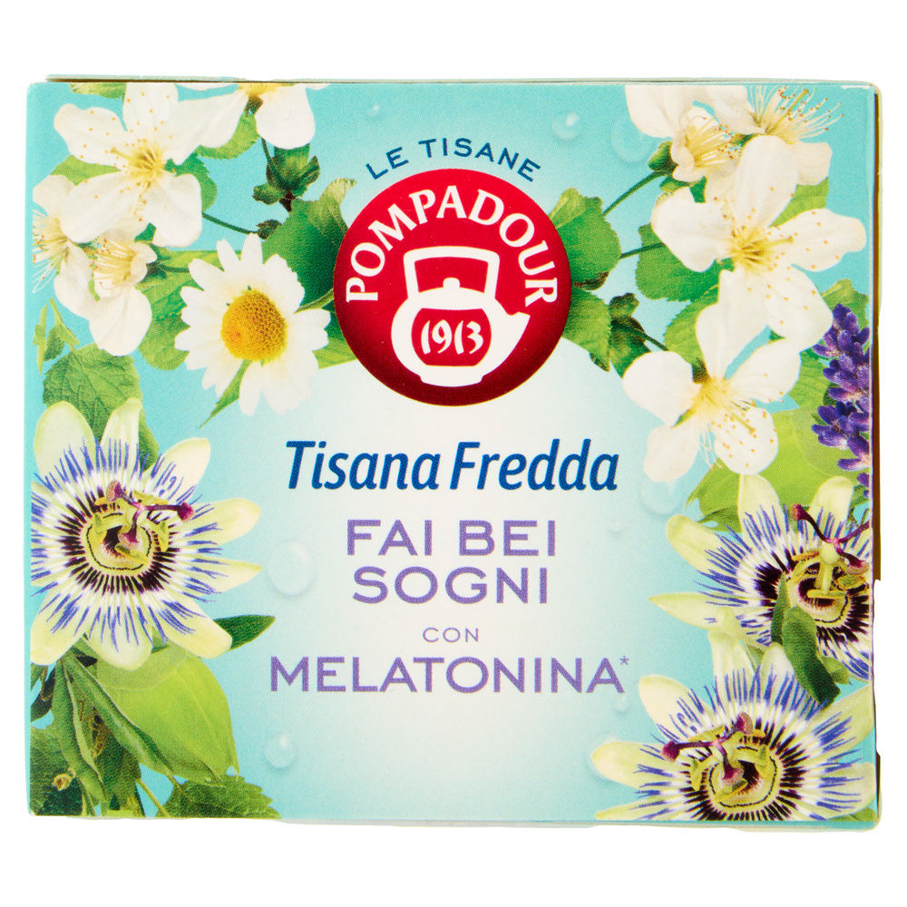 TISANA FREDDA FAI BEI SOGNI CON MELATONINA POMPADOUR 18 FILTRI G 45 - 6