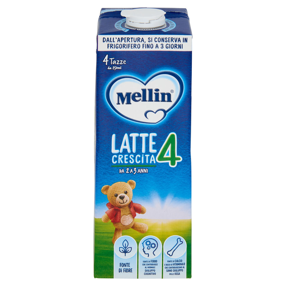LATTE LIQUIDO MELLIN GUM 4 CARTONE L 1 - 1