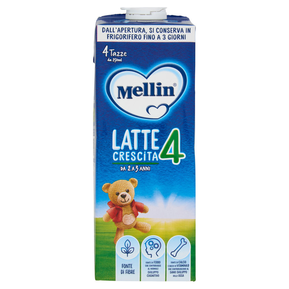 LATTE LIQUIDO MELLIN GUM 4 CARTONE L 1 - 2
