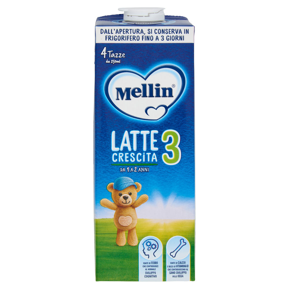 LATTE LIQUIDO MELLIN GUM 3 CARTONE L 1 - 2