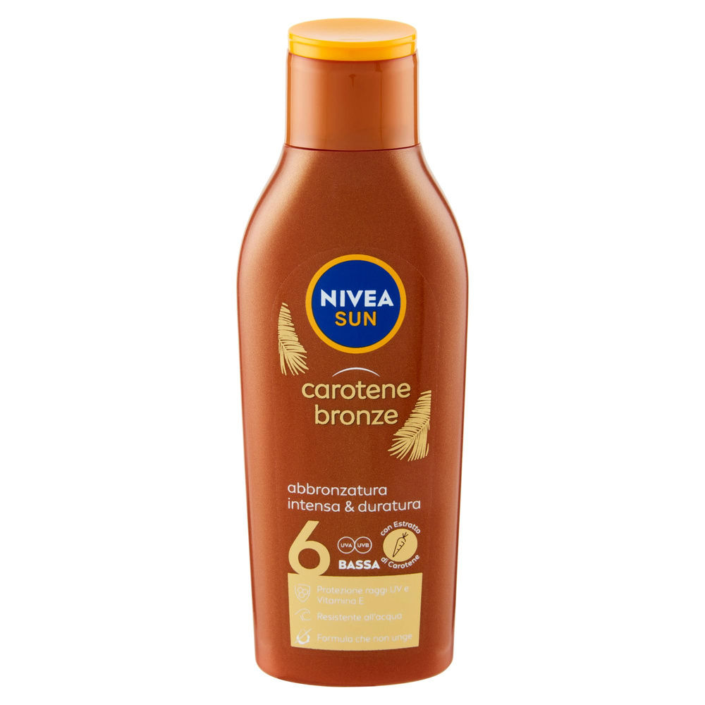 LATTE SOLARE NIVEA SUN CAROTENE FP6 ML 200 - 4