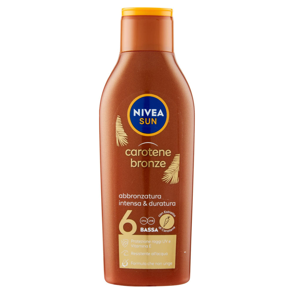 LATTE SOLARE NIVEA SUN CAROTENE FP6 ML 200 - 2