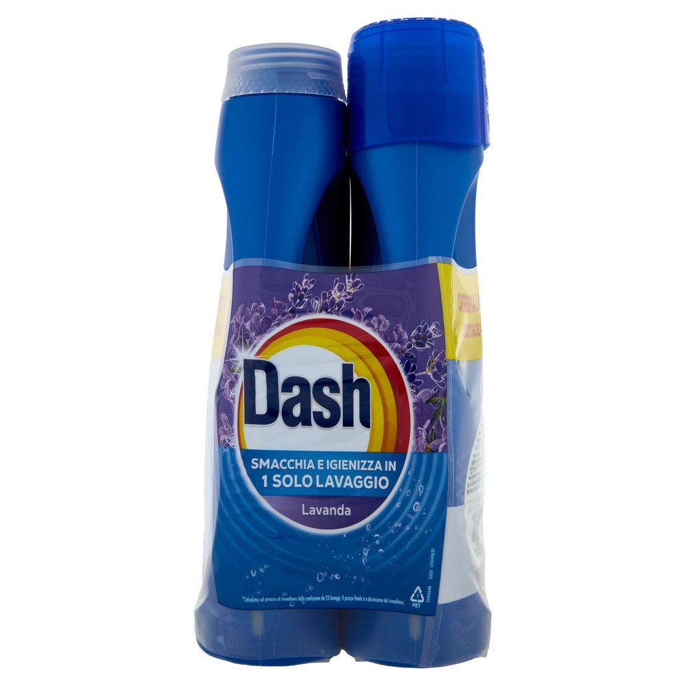 DETERSIVO LAVATRICE LIQUIDO DASH LAVANDA 2X23LAV L 2,07 - 3