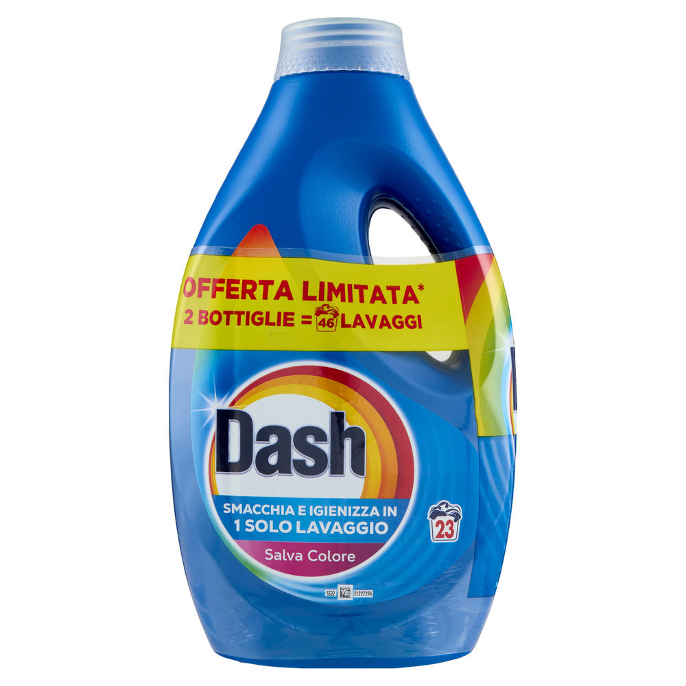 DETERSIVO LAVATRICE LIQUIDO DASH COLORE 2X23LAV L 2,07 - 6