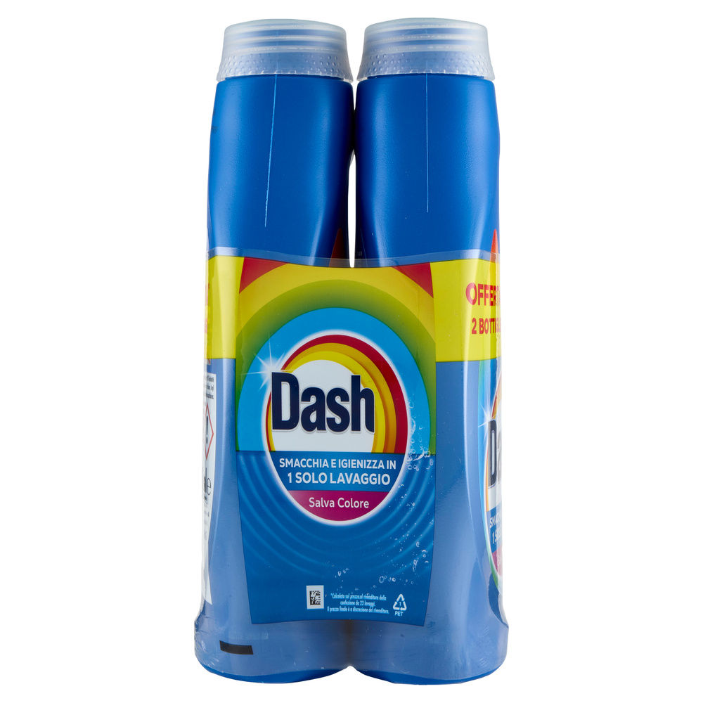 DETERSIVO LAVATRICE LIQUIDO DASH COLORE 2X23LAV L 2,07 - 5