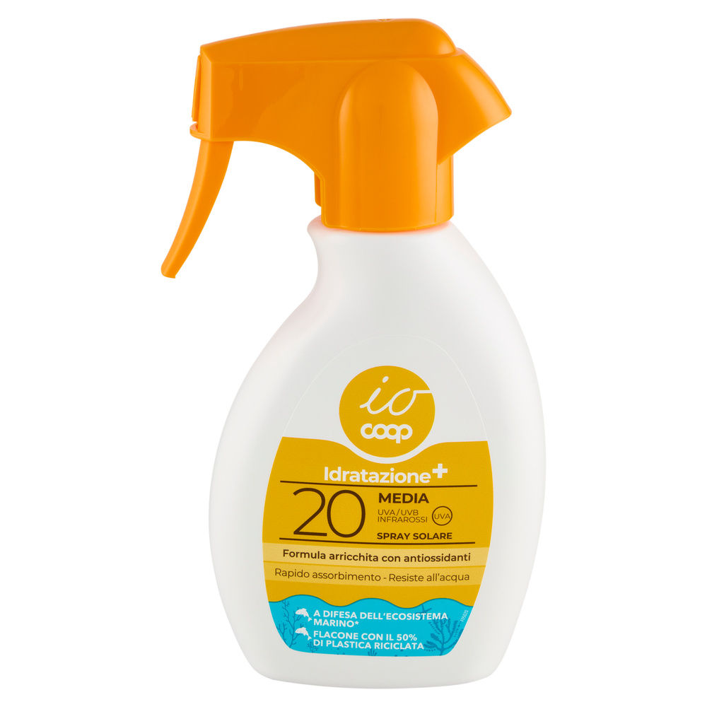 SPRAY SOLARE IDRATAZIONE+ FP20 TRIGGER COOP IO ML 250 - 8