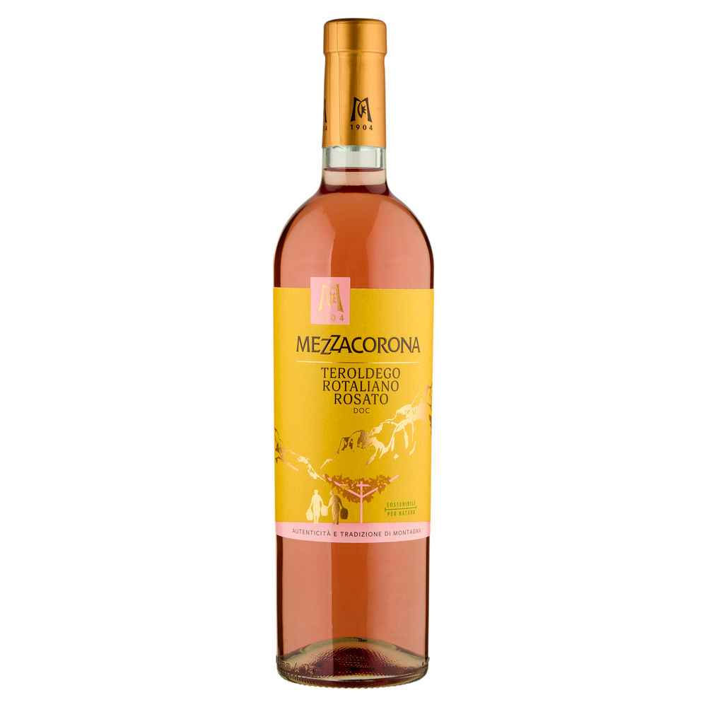 TEROLDEGO ROTALIANO DOC ROSATO MEZZACORONA ML 750 - 0