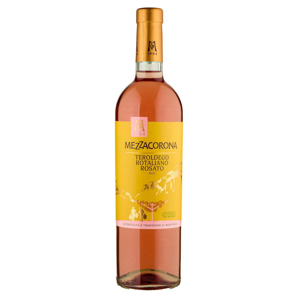 TEROLDEGO ROTALIANO DOC ROSATO MEZZACORONA ML 750 - 1