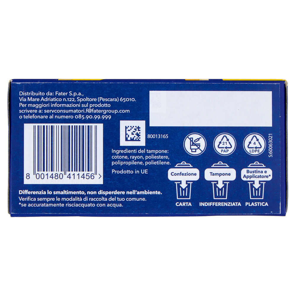 ASSORBENTI INTERNI TAMPAX &GO REGULAR PZ.18 - 7