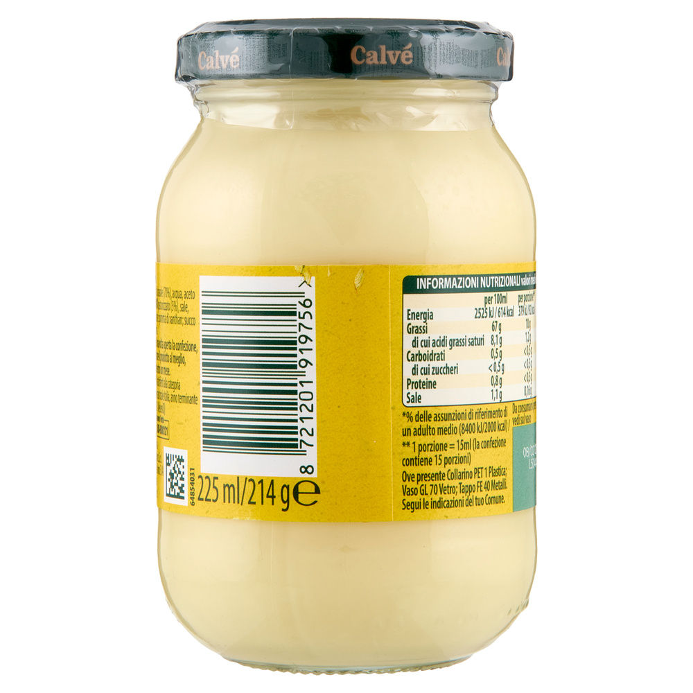 MAIONESE CLASSICA CALVE' G 214 ML 225 - 4