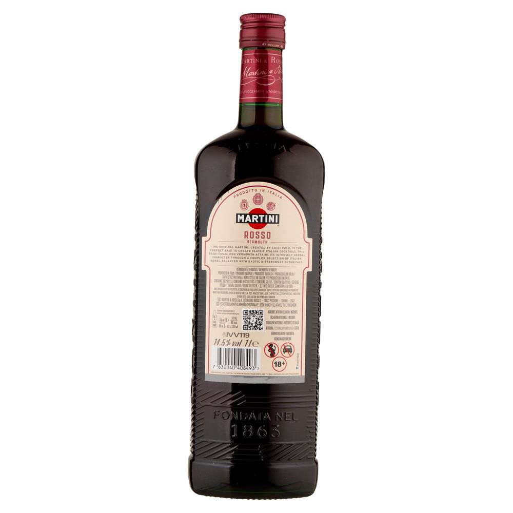 MARTINI ROSSO 14,5 GRADI BOTTIGLIA L 1 - 4