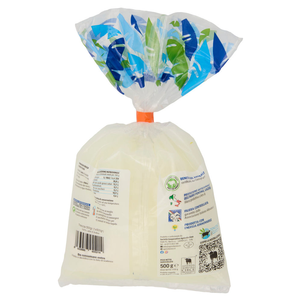 TRECCIA DI LATTE DI BUFALA G 500 AZIENDA AGRICOLA CIRCE - 4