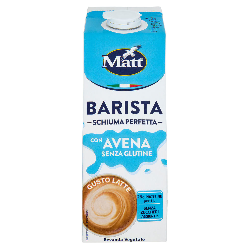 BEVANDA BARISTA AVENA SENZA GLUTINE MATT BRICK LT 1 - 7