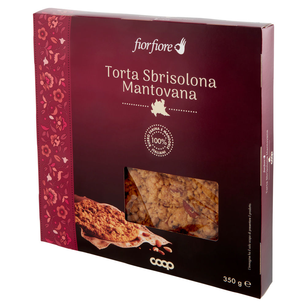 TORTA SBRISOLONA MANTOVANA FIOR FIORE COOP G 350 - 8