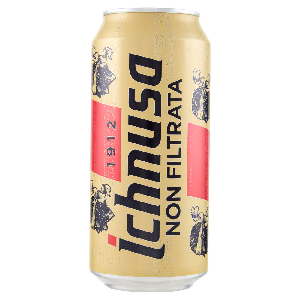 BIRRA ICHNUSA NON FILTRATA 5 GRADI LATTINA ML.440 - 0