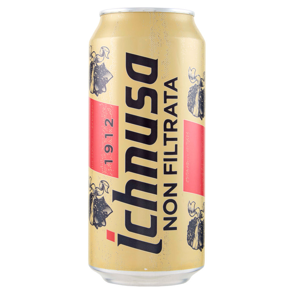 BIRRA ICHNUSA NON FILTRATA 5 GRADI LATTINA ML.440 - 4