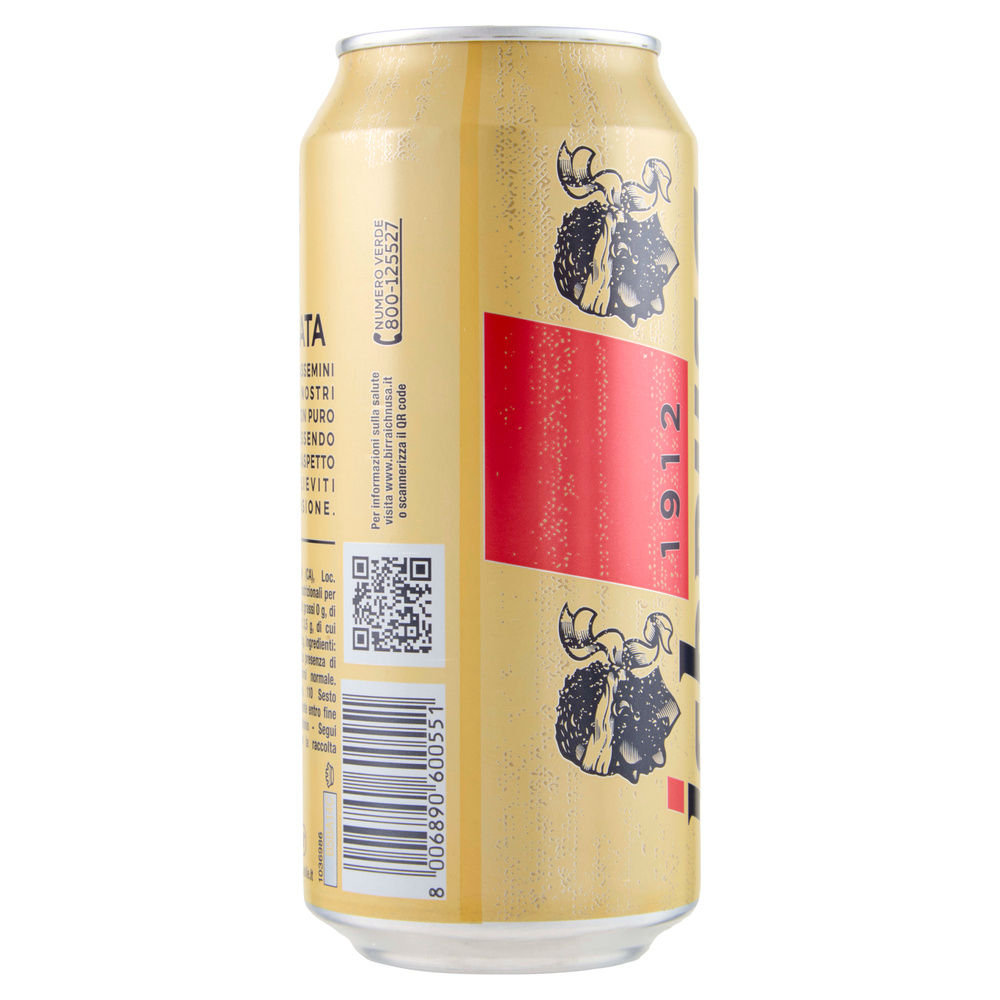 BIRRA ICHNUSA NON FILTRATA 5 GRADI LATTINA ML.440 - 5