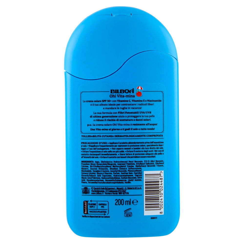 SOLARE BILBOA OHI VITAMINA LATTE SPF50+ ML 200 - 4
