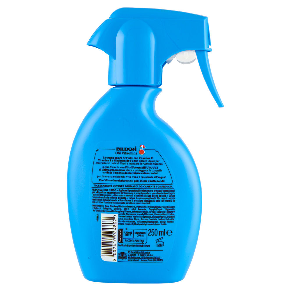 SOLARE BILBOA OHI VITAMINA TRIGGER SPF 50+ ML 250 - 4