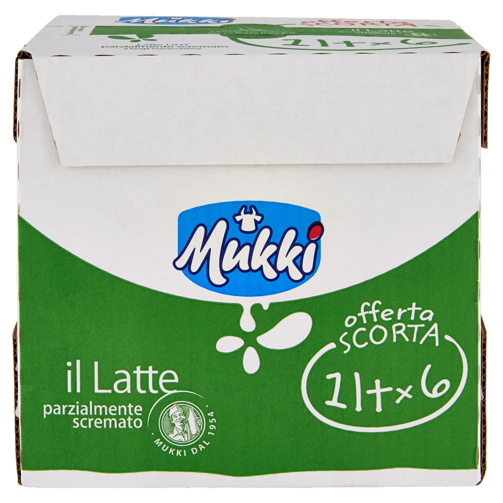 LATTE UHT P.S. SCORTA  MUKKI VALIGETTA  L 1X6 - 1