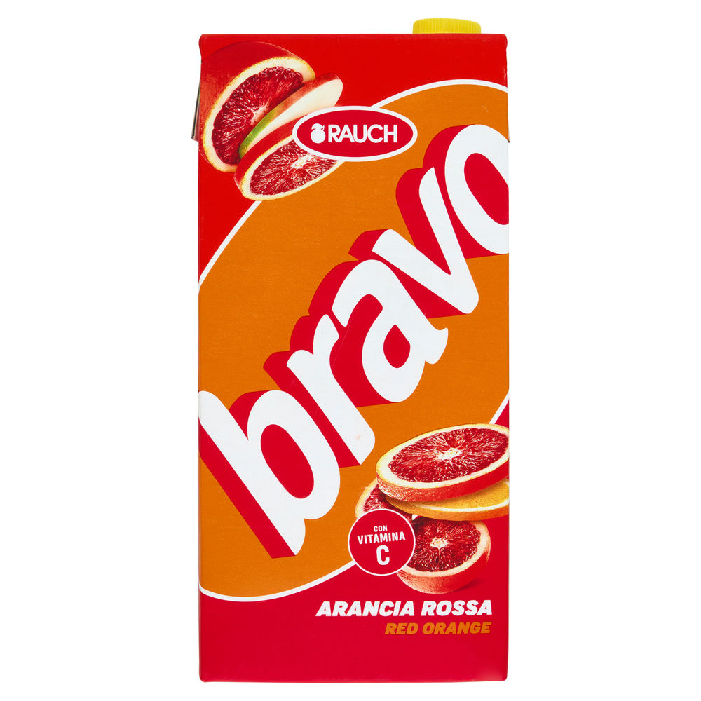 SUCCO DI FRUTTA ARANCIA ROSSA RAUCH BRAVO BRICK L 2 - 0