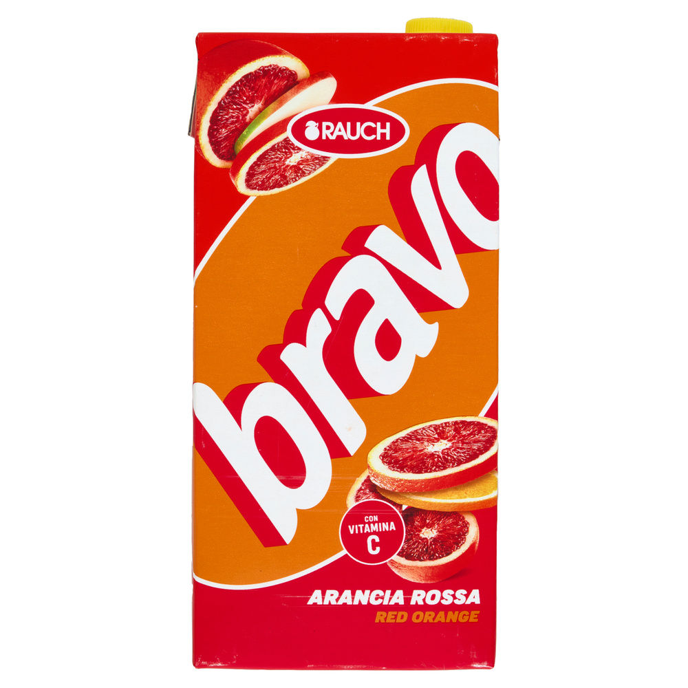 SUCCO DI FRUTTA ARANCIA ROSSA RAUCH BRAVO BRICK L 2 - 2