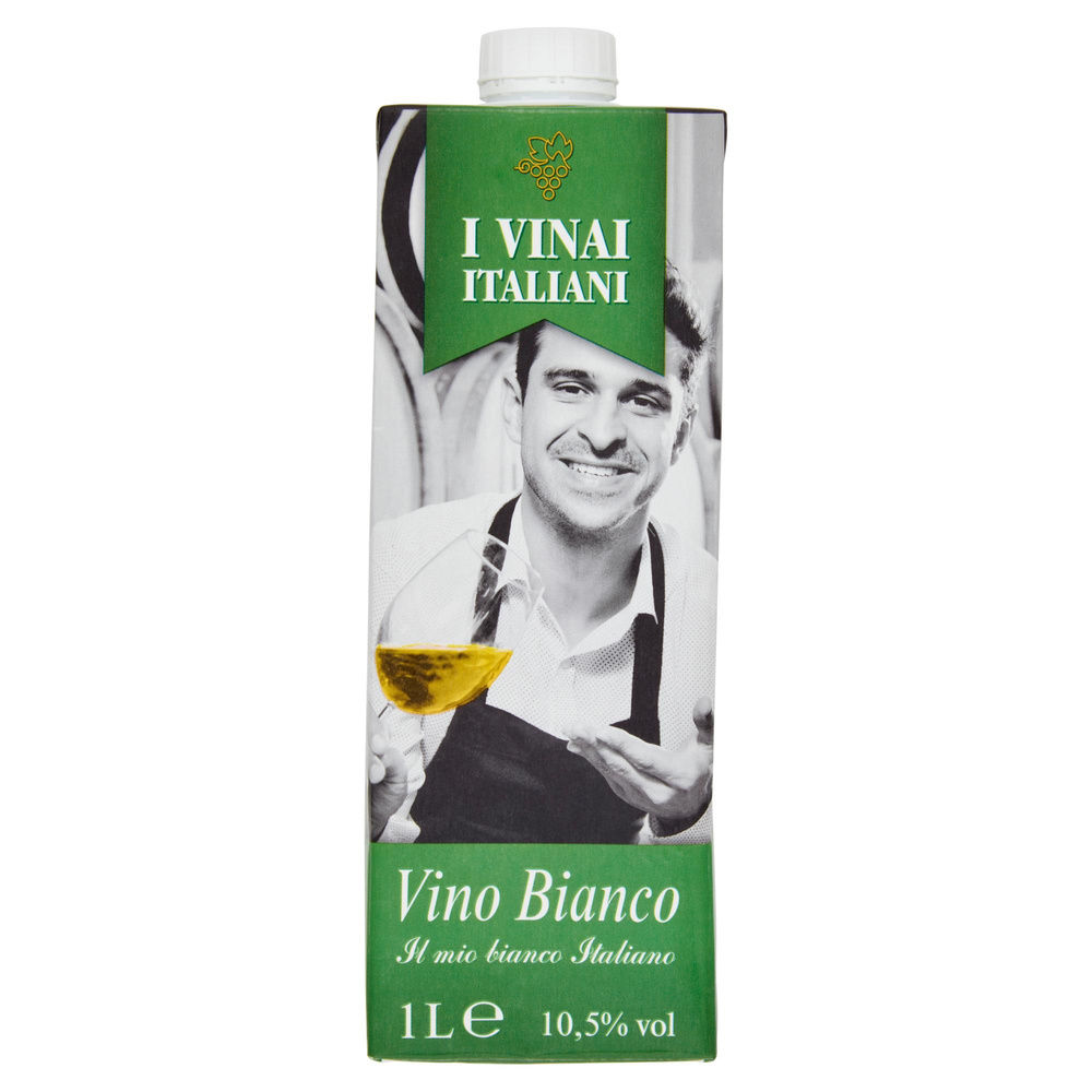 VINO BIANCO I VINAI ITALIANI BRICK LT.1 - 0