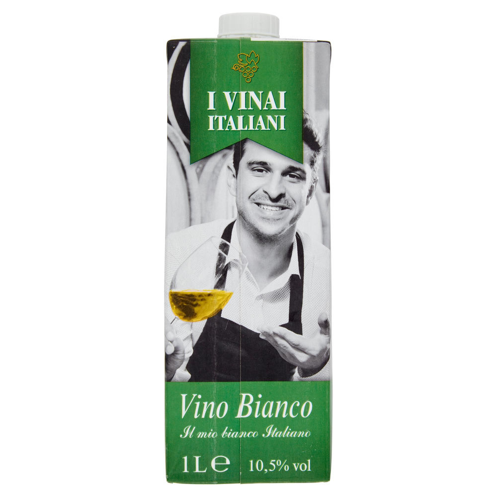VINO BIANCO I VINAI ITALIANI BRICK LT.1 - 2