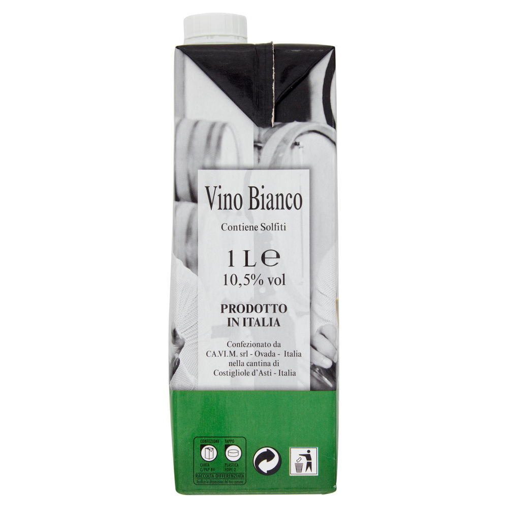 VINO BIANCO I VINAI ITALIANI BRICK LT.1 - 3