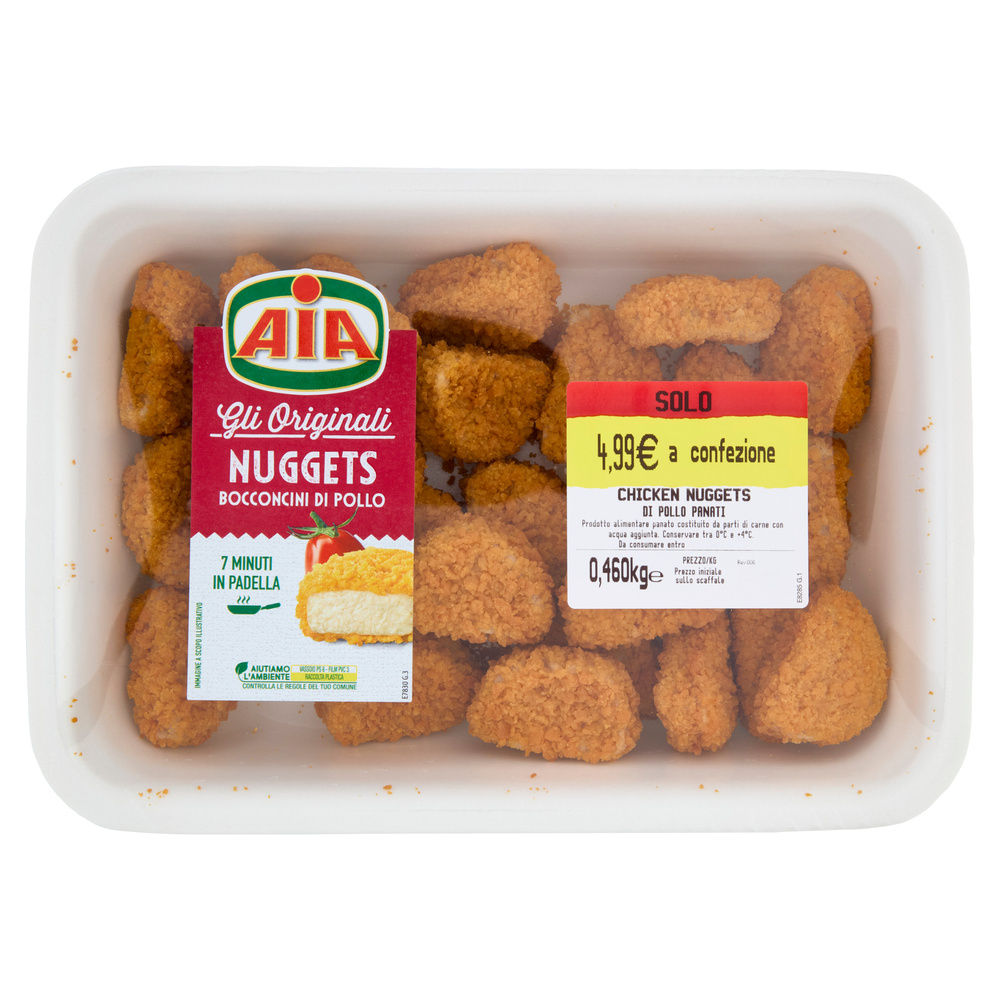 CHICKEN NUGGETS CF 460 G AIA - 2