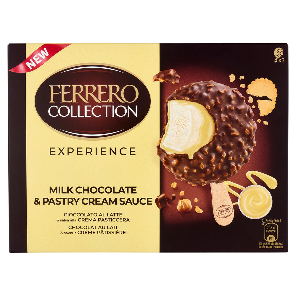 GELATO CREMA PASTICCERA FERRERO COLLECTION T3X8 G 138 - 0