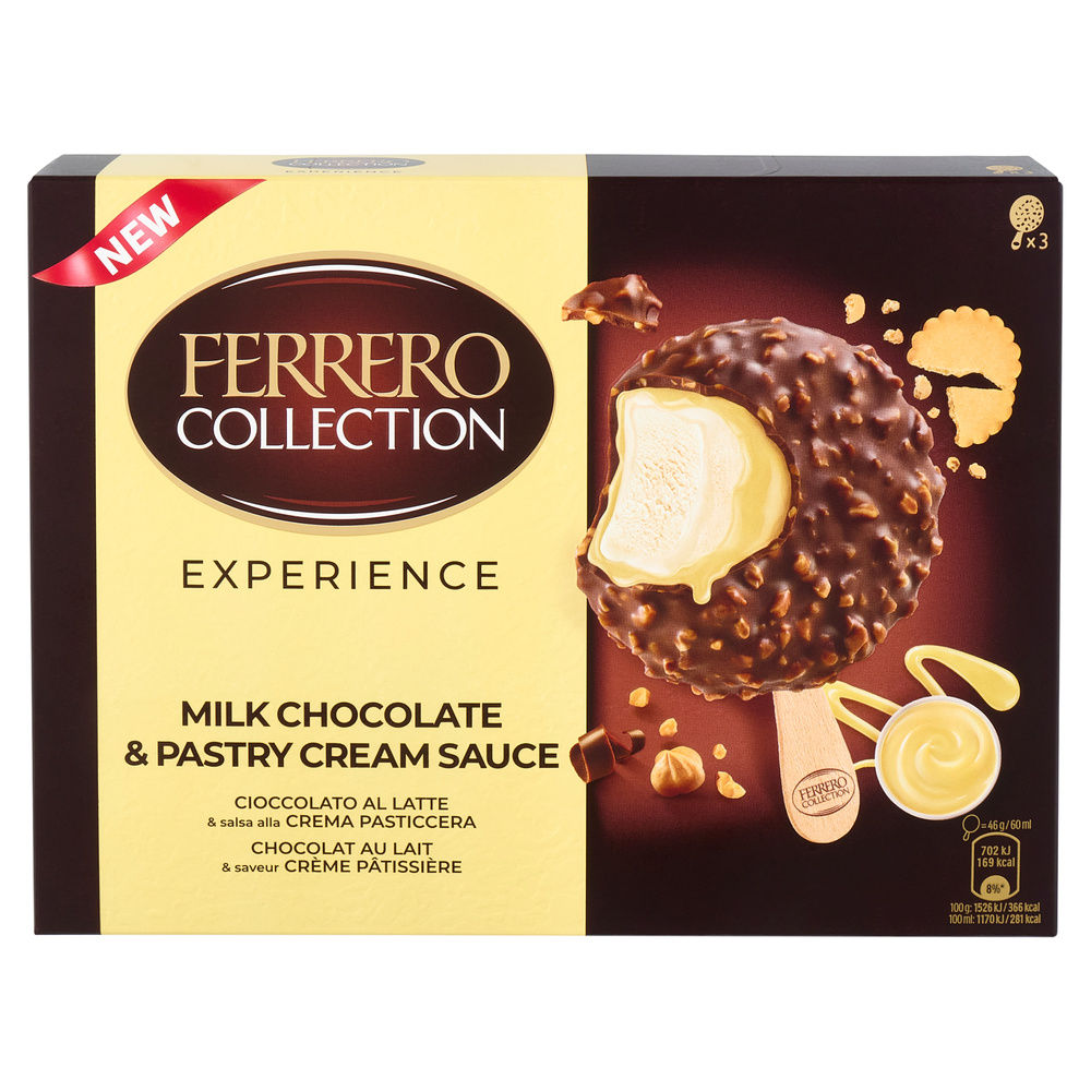 GELATO CREMA PASTICCERA FERRERO COLLECTION T3X8 G 138 - 1