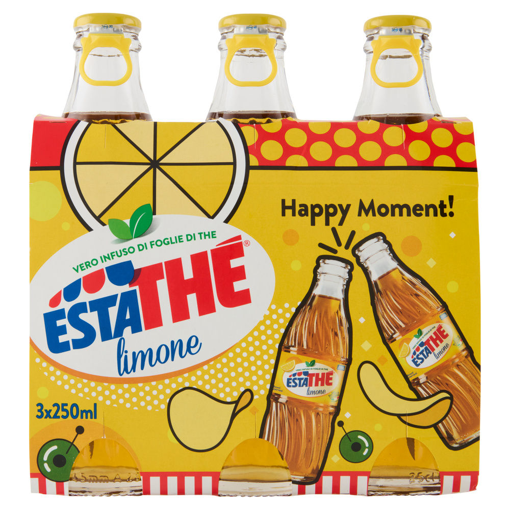 ESTATHE' LIMONE BOTTIGLIA VETRO CLUSTER ML 250 X 3 - 3