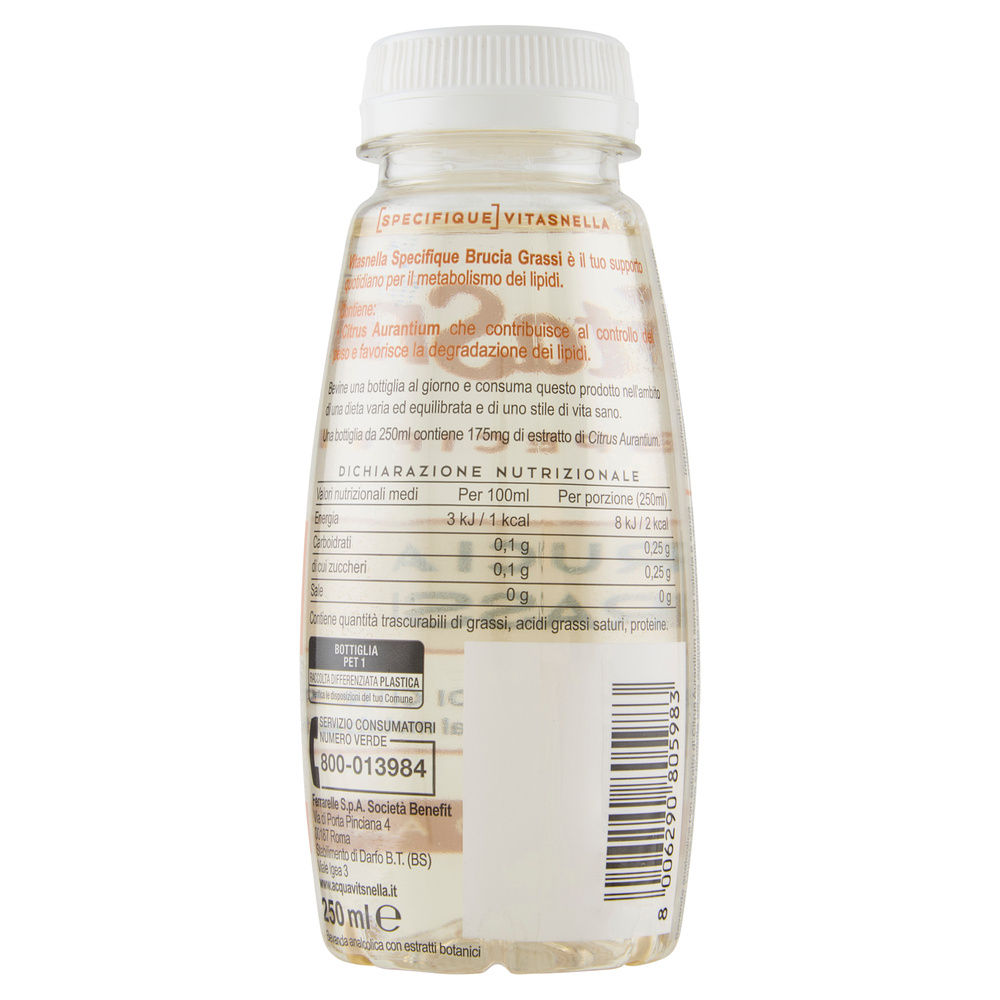 VITASNELLA SPECIFIQUE BRUCIA GRASSI ZERO ANANAS PET ML 250 - 3