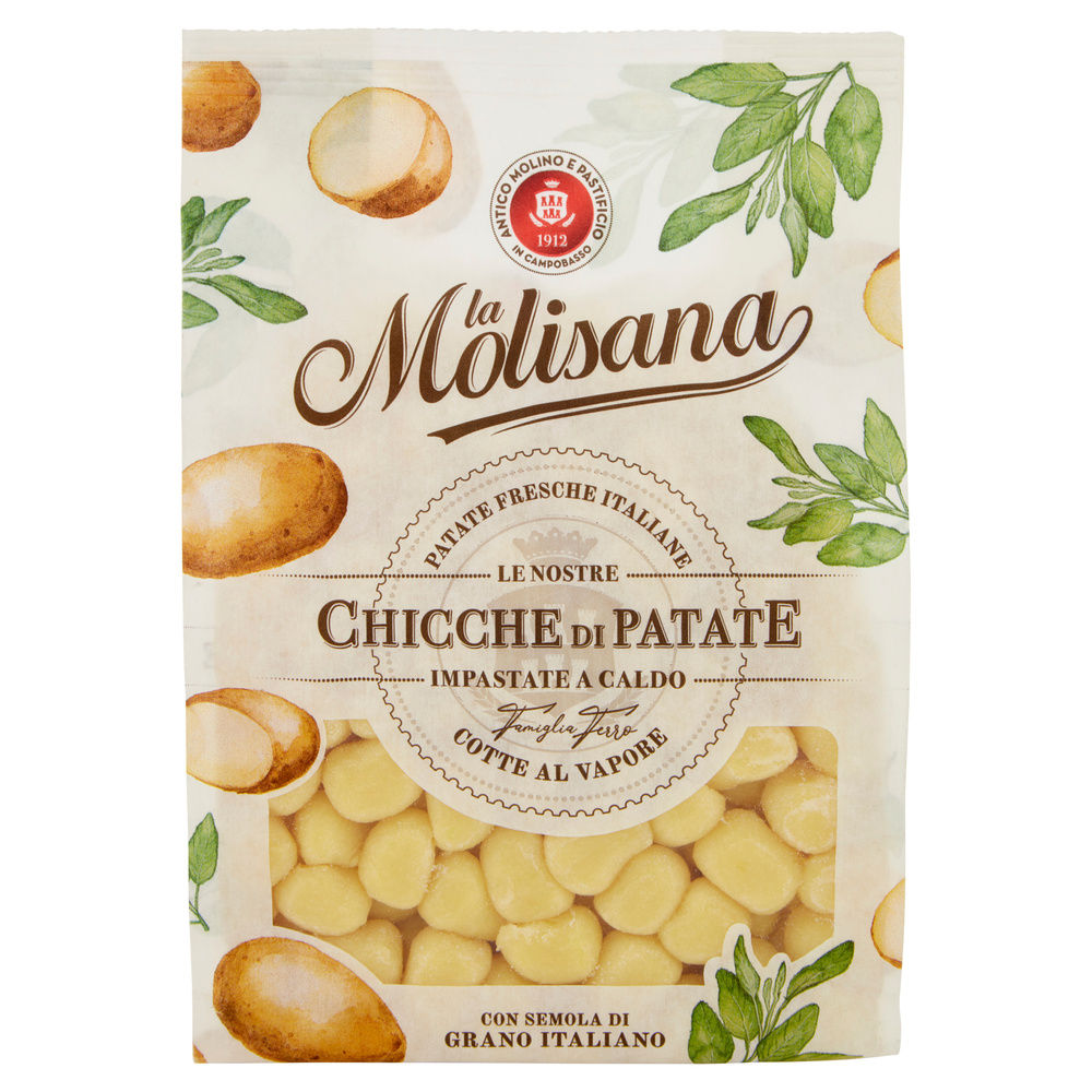 CHICCHE DI PATATE LA MOLISANA PACK IN CARTA G 500 - 1