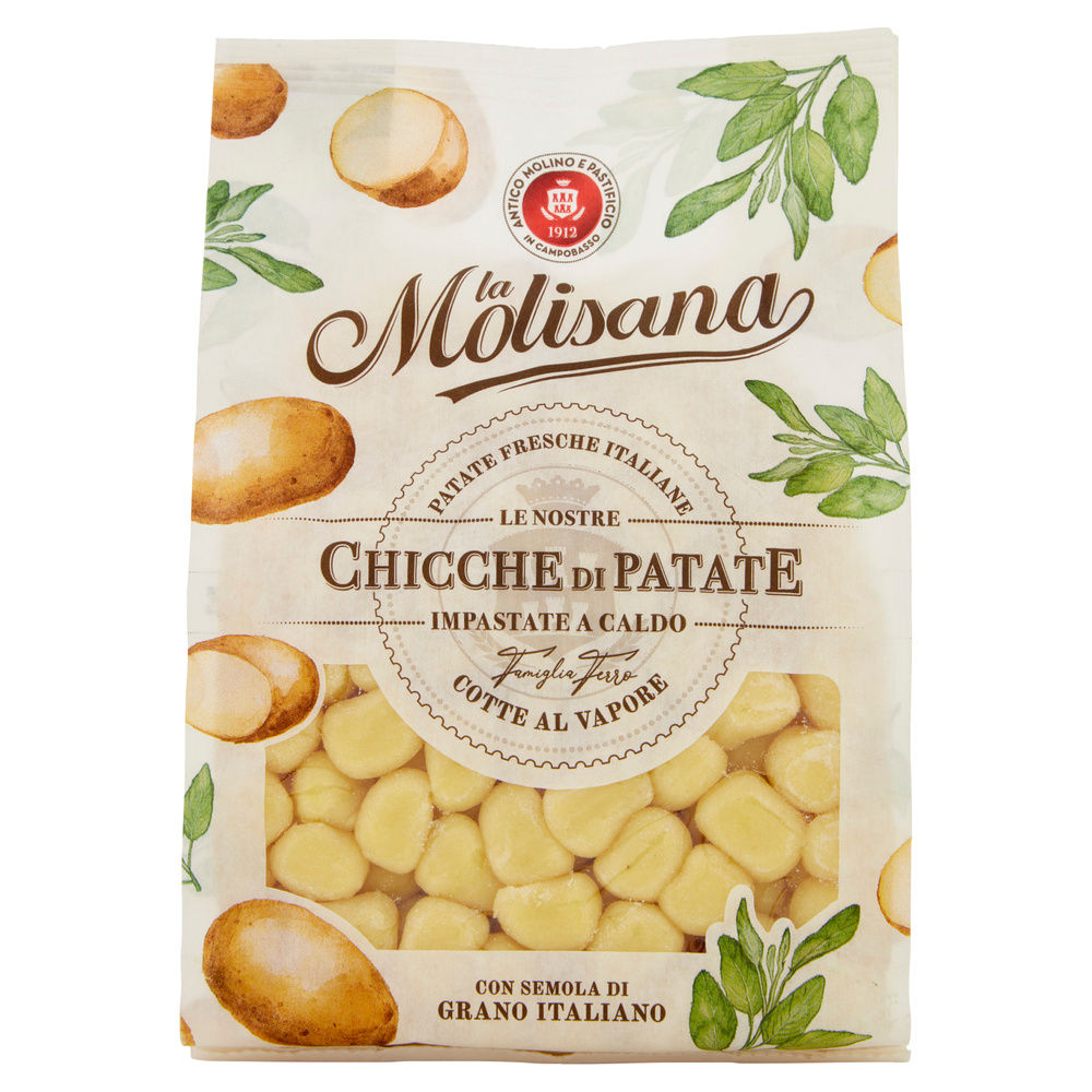 CHICCHE DI PATATE LA MOLISANA PACK IN CARTA G 500 - 2