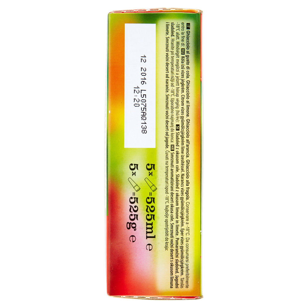 CALIPPO SUPER MIX 5PZ ALGIDA SCATOLA 525G - 5