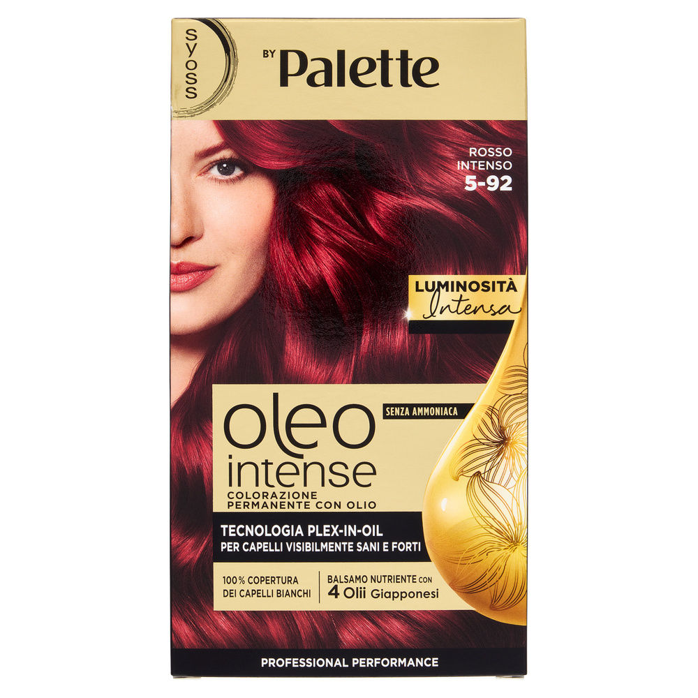 COLORAZIONE PERMANENTE SYOSS BY PALETTE OLEO 5-92 ROSSO INTENSO PZ.1 - 0