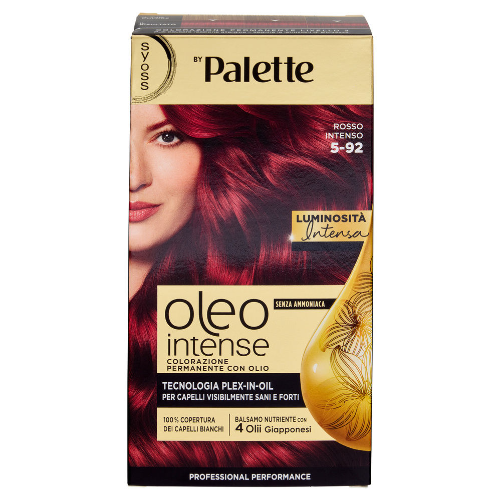 COLORAZIONE PERMANENTE SYOSS BY PALETTE OLEO 5-92 ROSSO INTENSO PZ.1 - 1