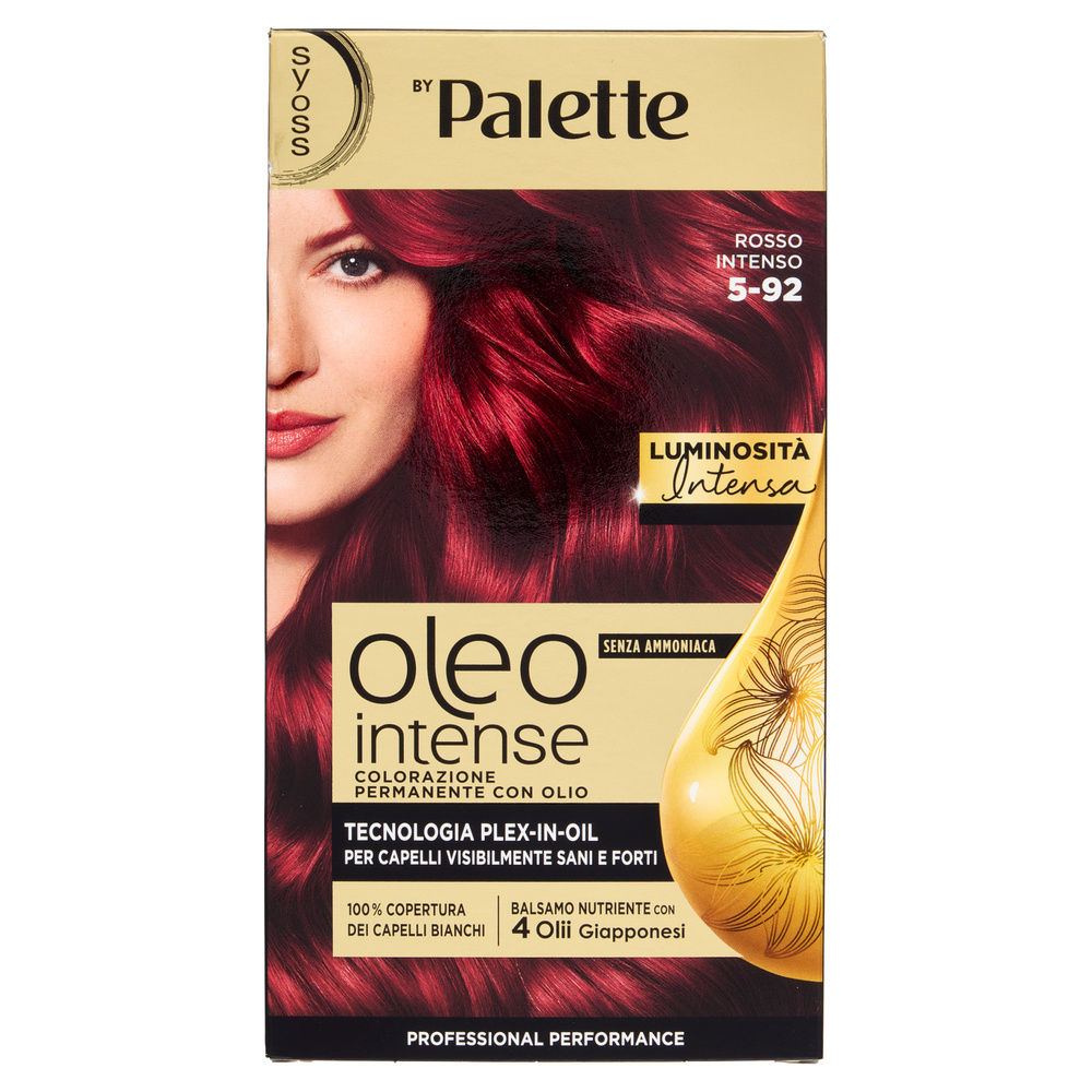 COLORAZIONE PERMANENTE SYOSS BY PALETTE OLEO 5-92 ROSSO INTENSO PZ.1 - 2