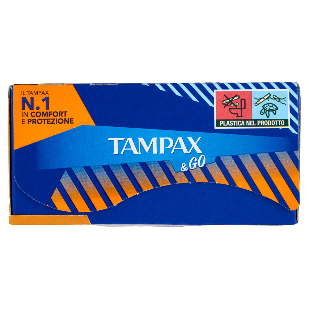ASSORBENTI INTERNI TAMPAX &GO SUPER PLUS PZ.18 - 6
