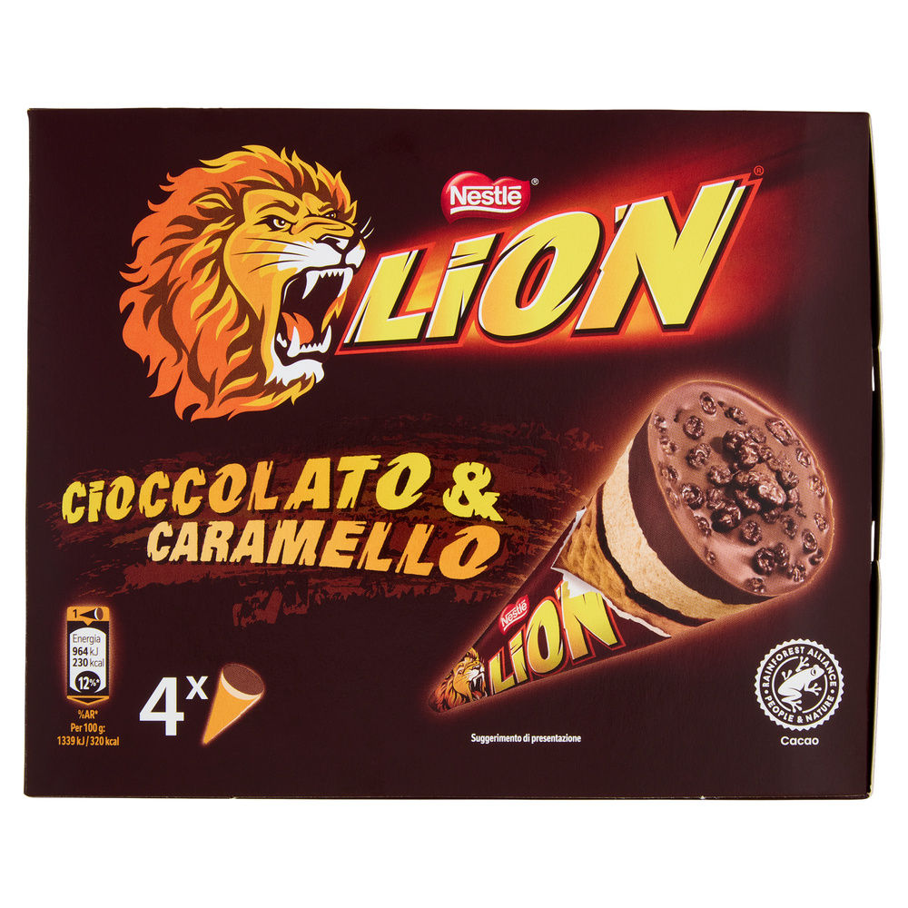 LION CONO AL CARAMELLO X4 G 288 - 0