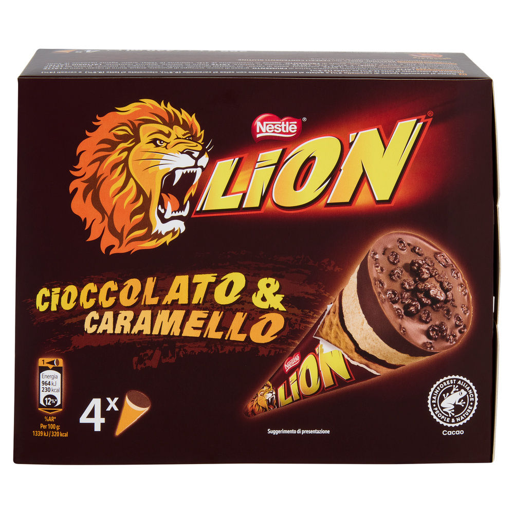 LION CONO AL CARAMELLO X4 G 288 - 5