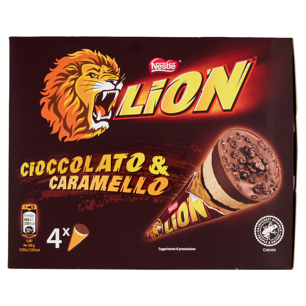 LION CONO AL CARAMELLO X4 G 288 - 6