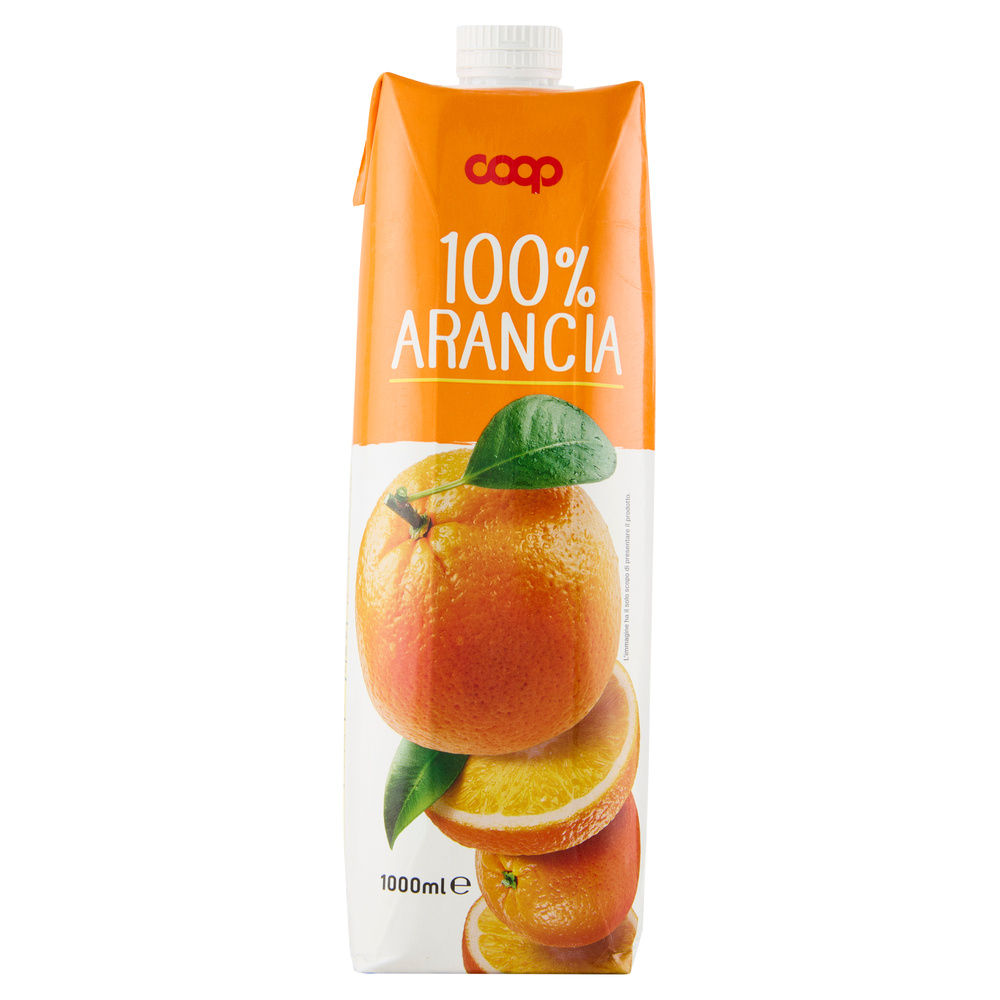 SUCCO 100% ARANCIA COOP BRICK PRISMA L 1 - 2