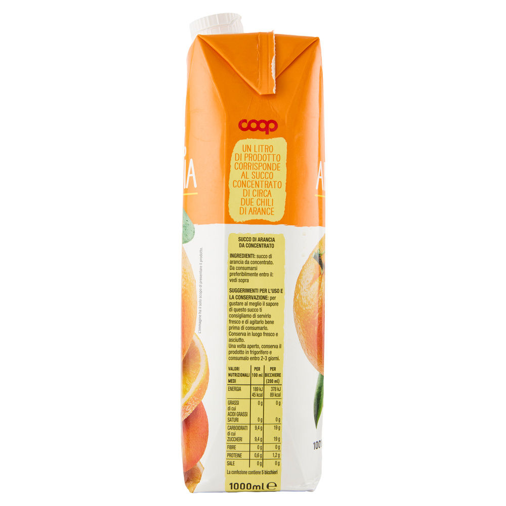 SUCCO 100% ARANCIA COOP BRICK PRISMA L 1 - 5