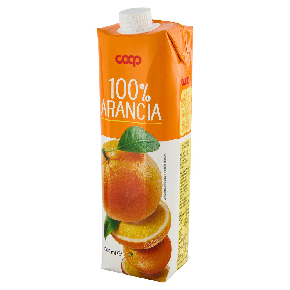 SUCCO 100% ARANCIA COOP BRICK PRISMA L 1 - 8