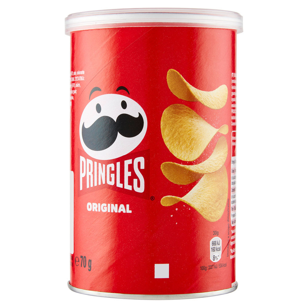 PATATINE ORIGINAL  PRINGLES TUBO G 70 - 0